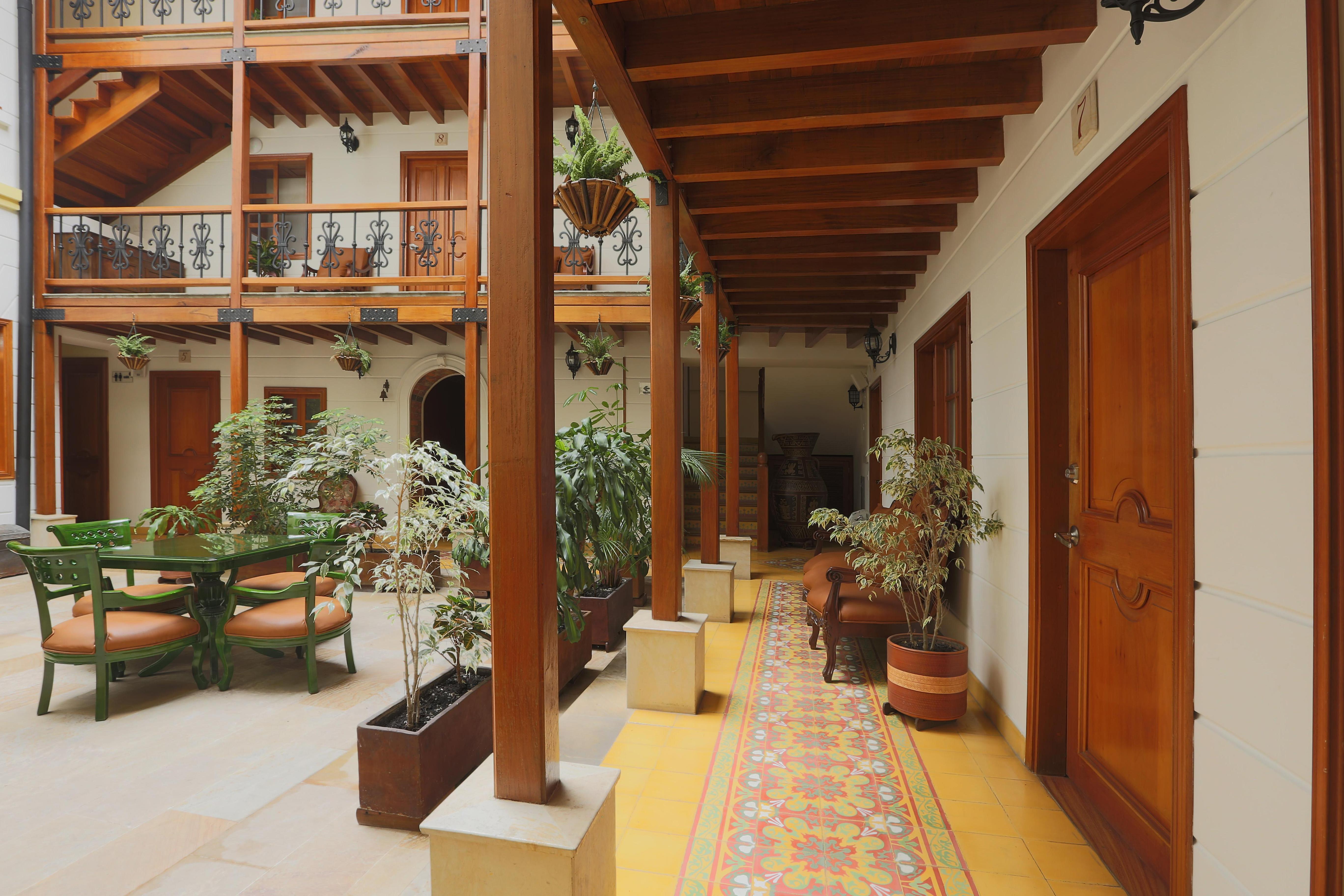 Hotel Santa Lucia Boutique Spa ボゴタ エクステリア 写真 Interior of the hotel